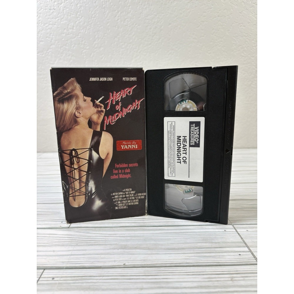 Heart Of Midnight (VHS, 1994) Jennifer Jason Leigh, Peter Coyote